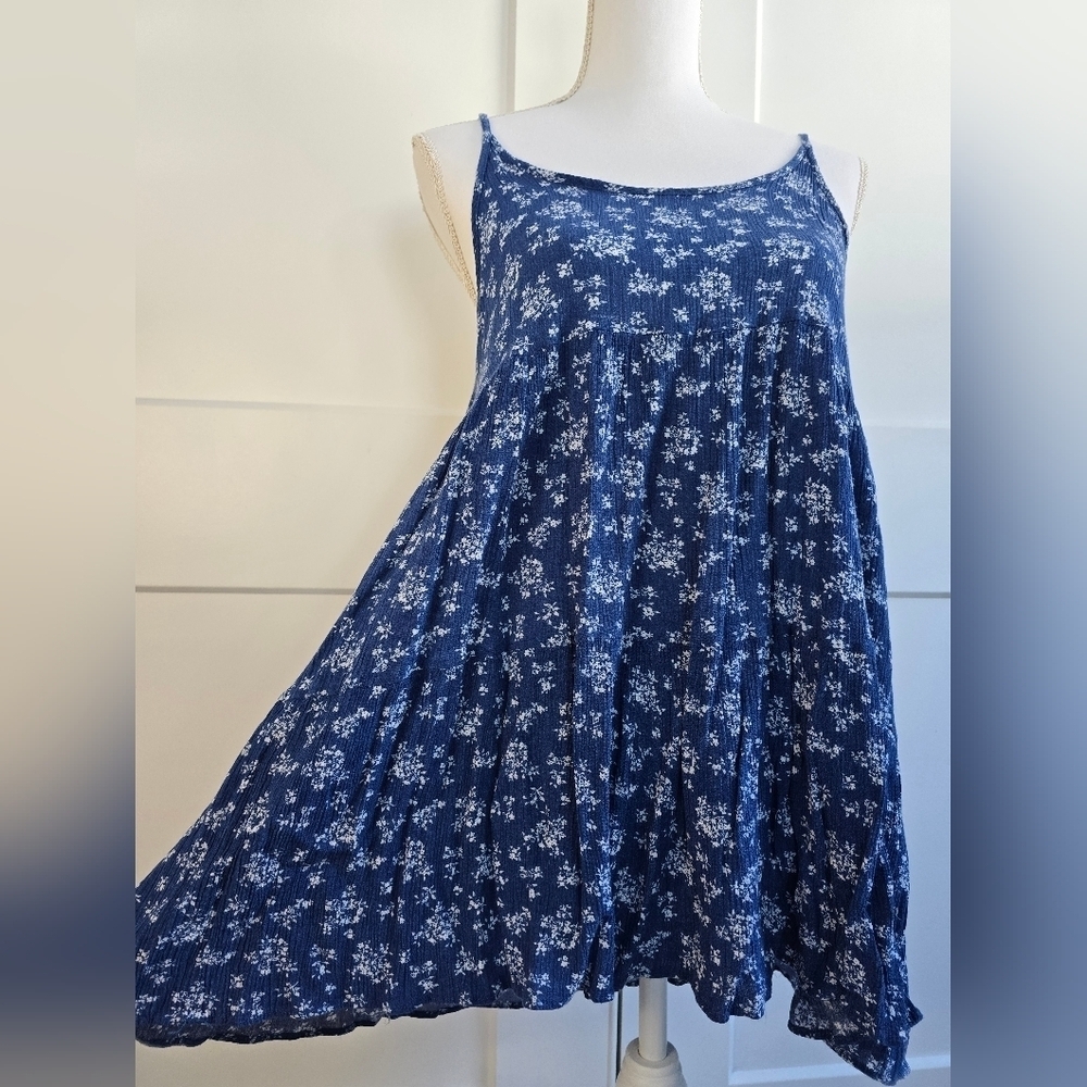 Ocean Drive Floral Blue Dress - Picture 3 of 7